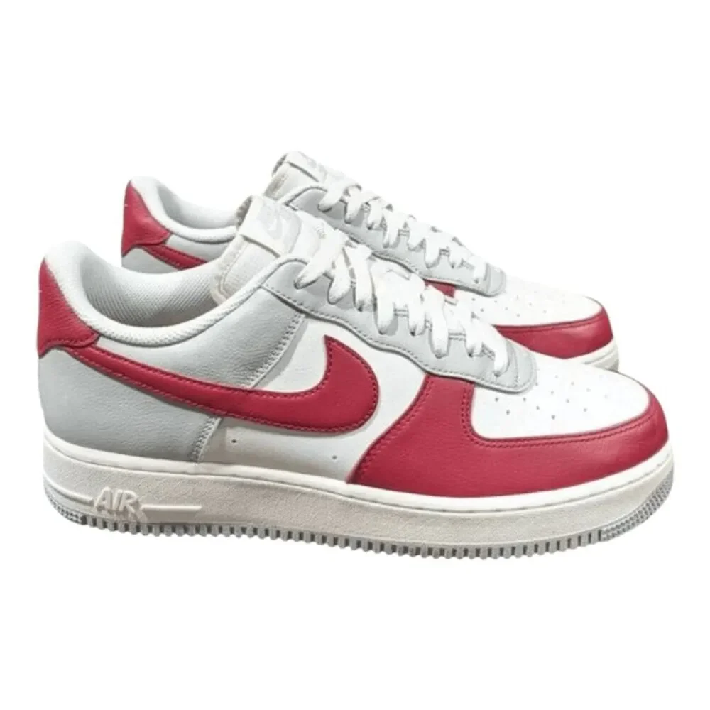 NIKE Air Force 1 Low '07 LV8 'Phantom Gym Red' Sneakers Size 11